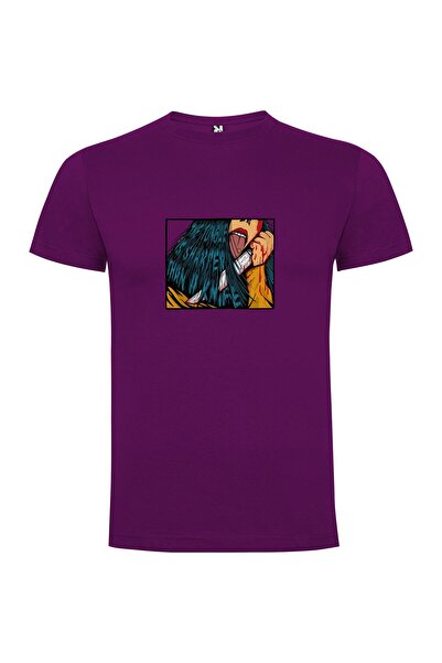 iLovePrints Knife-Mouth Woman Tshirt