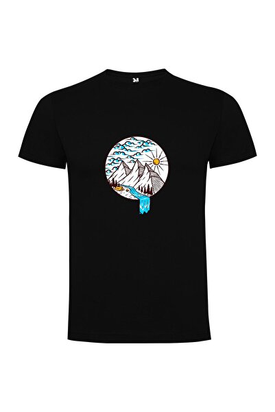 iLovePrints Mountain Serenity Tshirt
