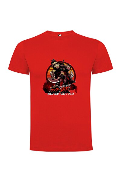 iLovePrints Black Mecha Chronicles Tshirt