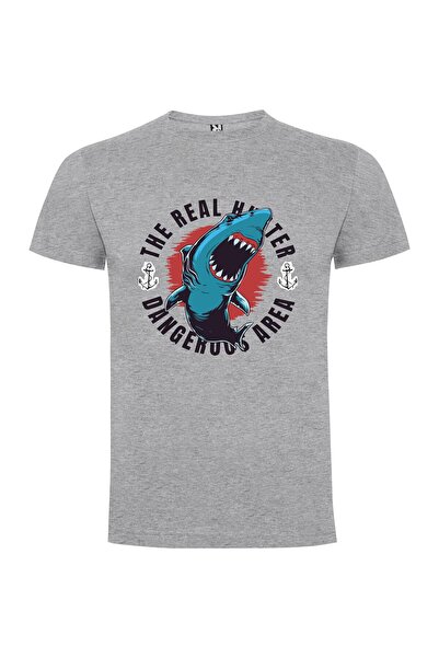 iLovePrints Anchored Megalodon Mayhem Tshirt