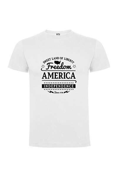iLovePrints Patriotic Liberty Sign Tshirt
