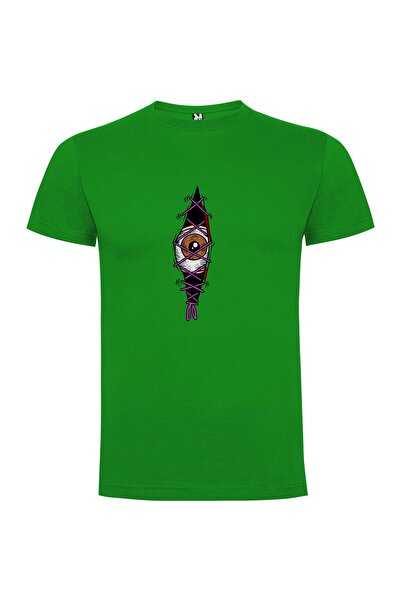 iLovePrints Crimson Peeking Eye Tshirt