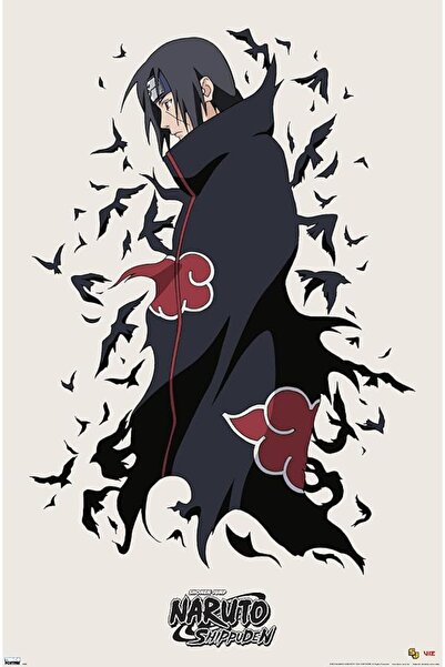 ESSESORIES Naruto Anime Poster Wall Art Room Decor Self Adhesive