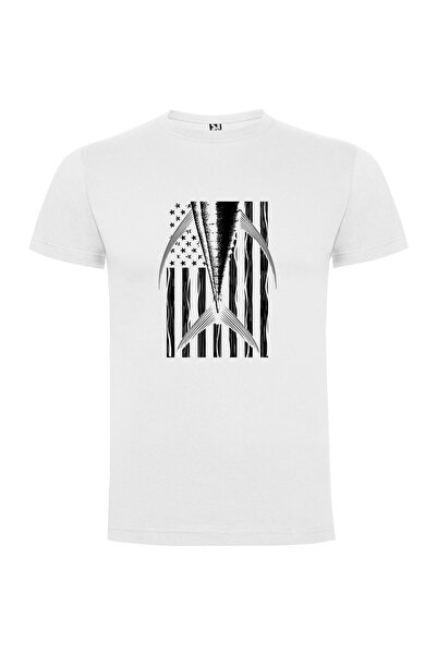 iLovePrints Flag in Monochrome Tshirt