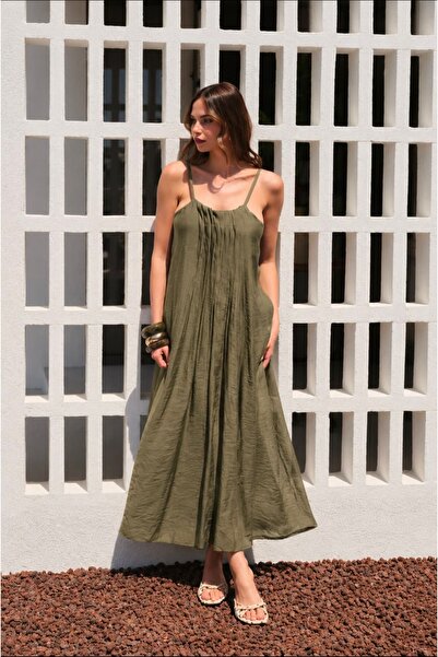 Fast Perry Terra Strap Midi Dress