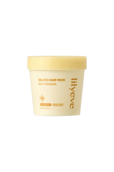 lilyeve Repair:TURN Gelato Hair Pack Silky Banana - Protein ve Kolajen Destek...