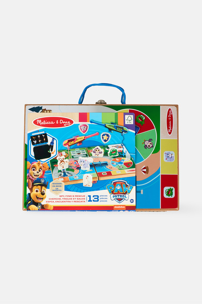 Melissa and Doug 13 Pieces PAW Patrol Wooden Take Along Spy Find Rescue