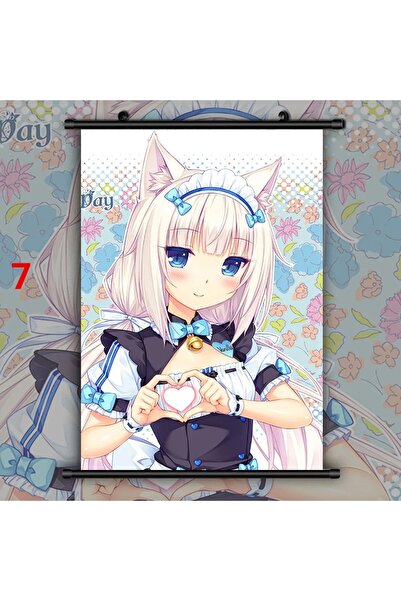 Choice23 20x30cm 7 NekoPara Vanilla Chocola Cinnamon Azuki Coconut Maple HD P...