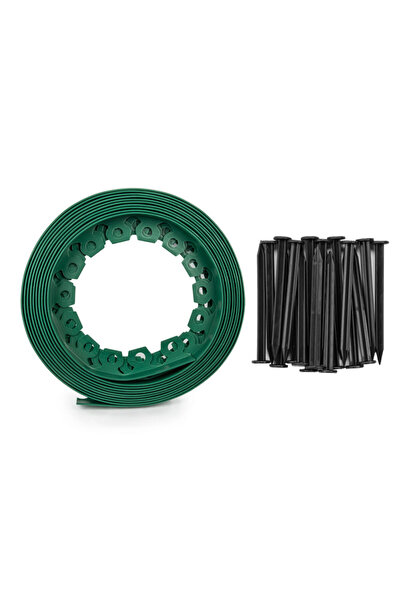Bradas Separator gazon Easy Border 10m x 5cm, verde