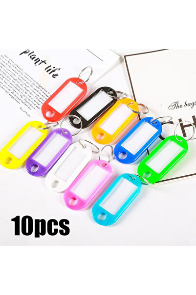 Choice3 10pcs 10/30/60pcs Colorful Plastic Tags Hotel Number Classification C...
