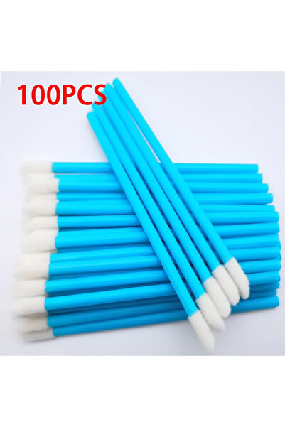 choice2 Blue 100pcs Disposable Lip Brush 100Pcs Eyelash Extension Makeup Brus...