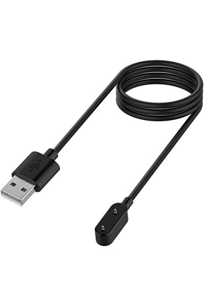 Choice شاحن ساعة ذكية USB أسود بديل لـ Band 10/9/8/7/6 و Watch Fit mini/2/3/4...