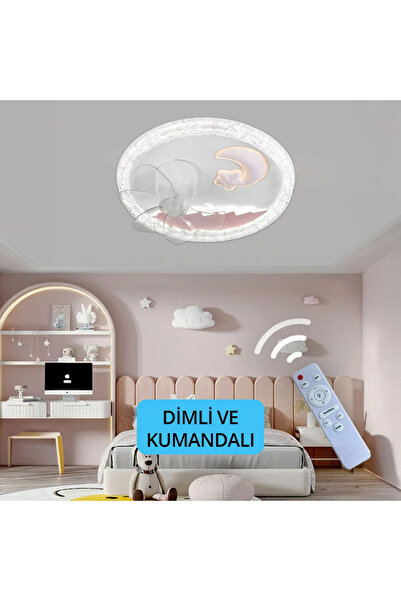 tra power Fanlı Plafonyer Led Avize