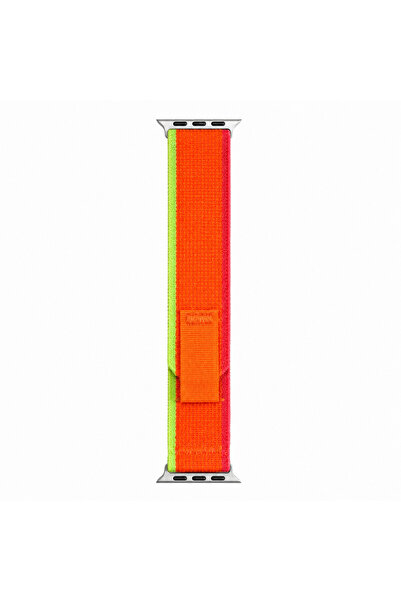HYPERSOFT Apple Watch 3-4-5-6-7-8-9-10-Se Tüm Serilerle Uyumlu Bez Kumaş Spor...