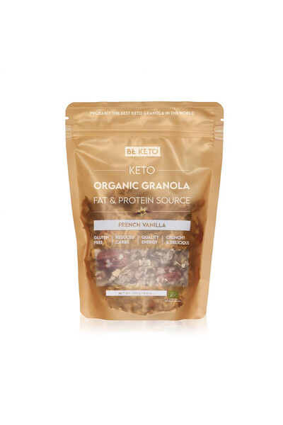 NO BRAND Beketo Bio Keto Granola Vanilie Franțuzească 250G