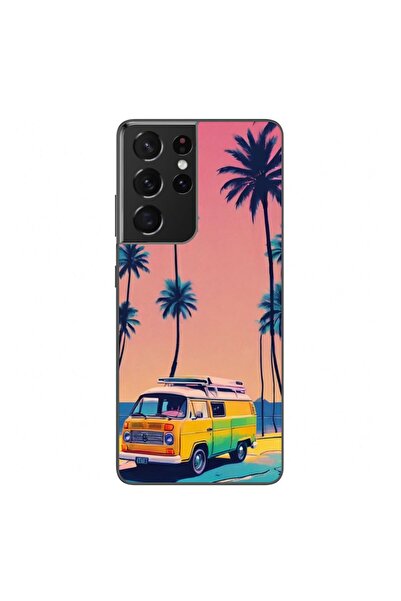 OEM Θήκη συμβατή με Samsung Galaxy S21 Ultra, από σιλικόνη TPU, με σχέδιο Sum...