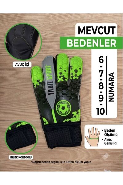 Esence Hediyelik Kaleci Eldiveni 6-7-8-9-10 Numara