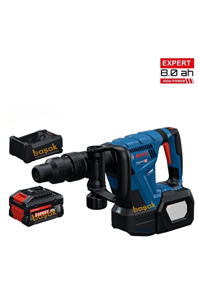 Bosch GSH 18V-5 1x8,0 Ah Expert Akülü Sds Max Büyük Kırıcı Hilti 8.5 J
