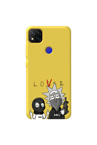 Other Xiaomi Redmi 9c Rick Loser Yellow Colored Silicone TPU Θήκη