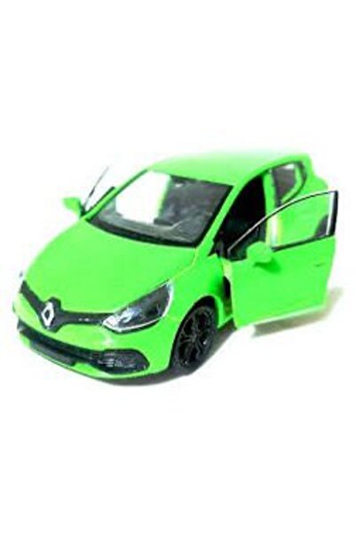 JPT Welly Renault Clio RS Green 1:34 Pull Back no box