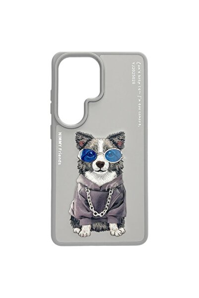 Nimmy Husă Glasses Cool Dog pentru Samsung Galaxy S26 Ultra, Gri
