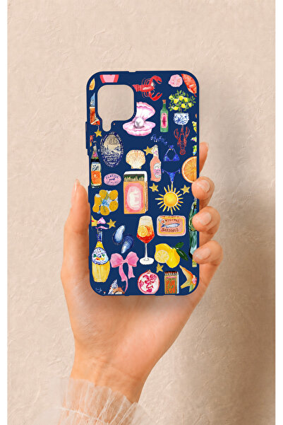 Vip Case Huawei P40 Lite Uyumlu Summer Desenli Silikon Kılıf