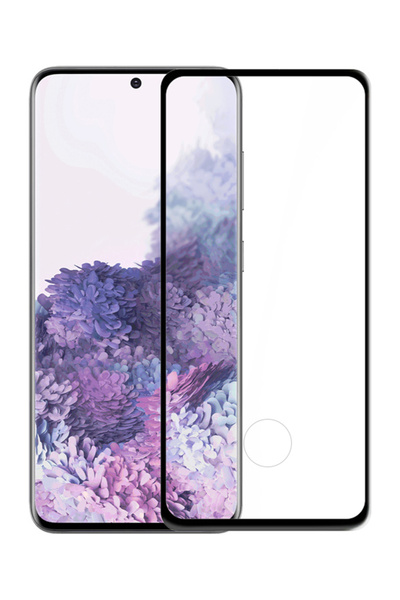 POWERTECH Σκληρυμένο Γυαλί 3D, Πλήρης Κόλλα, Samsung Galaxy S20, μαύρο