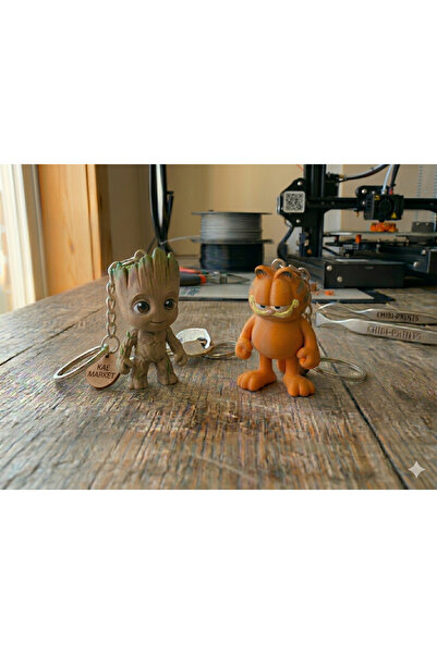 kaemarket Double Figure Keychain