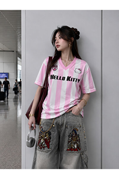 Weekeep Hello Kıty Baskılı Unisex Jersey Forma