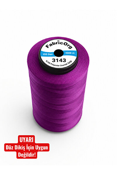 fabricorg Bükümsüz Renkli Ev & Sanayi Tipi Overlok & Piko Muz İpliği 1 Adet (...