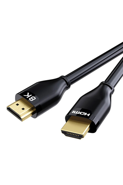 Cabletime καλώδιο HDMI 2.1 CT-HM8K με Ethernet, 8K/60Hz, 48 Gbps, 3m, μαύρο