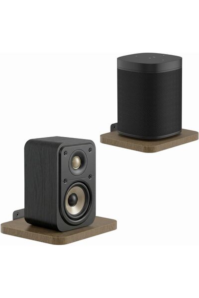 Urban URBANNX Speaker Wall Mount - Wooden Adjustable Shelf for Satellite Spea...