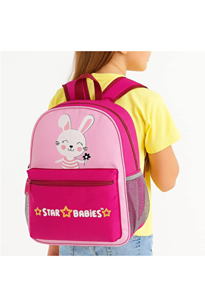 STAR BABiES مجموعة حقائب ظهر على شكل أرنب لطيف - مقاس 16 بوصة - عبوة من 3 قطع