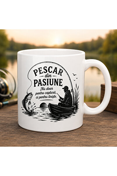 GE Cană personalizată – Pescar din pasiune