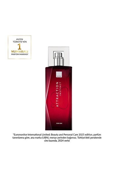 AVON Attraction Instinct Erkek Parfüm EDT 75 ml