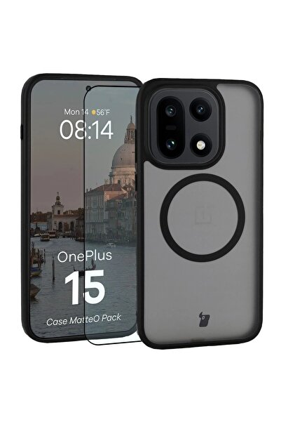 BizonMobile Bizon MatteO Set 2-în-1 Husă de protecție și sticlă pentru OnePlu...