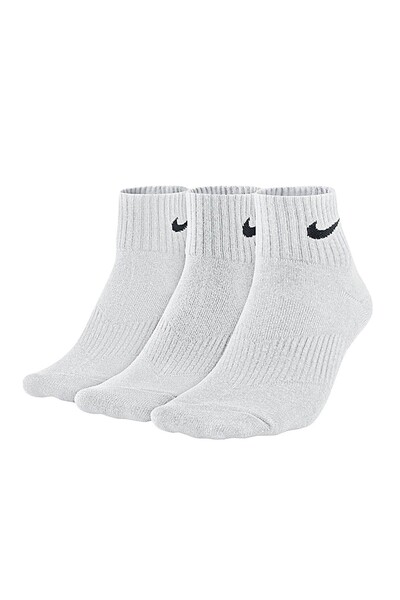 Nike U Nk Perf Ltwt Qt 3Pr Unisex čarape za gležnjeve, bele