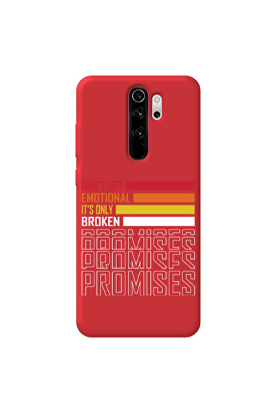 Other Xiaomi Redmi Note 8 Pro Dont Get Emotional Red Colored Silicone TPU Θήκη
