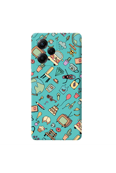 Other Xiaomi Poco X5 Pro Best buds Turquoise Colored Silicone TPU Θήκη