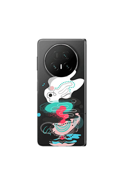 Other Honor Magic V5 Abstract 50 Transparent Silicone TPU Θήκη