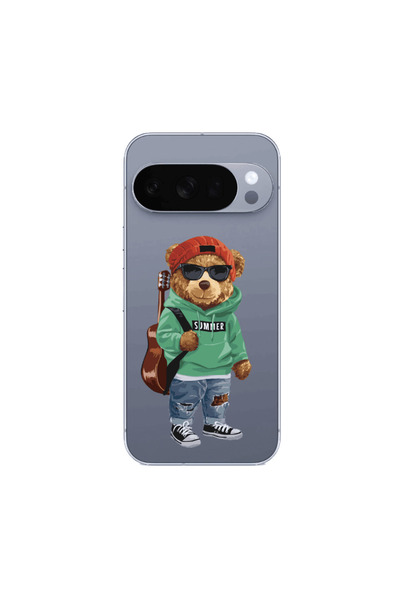 Other Google Pixel 10 Pro XL Summer Tedy Transparent Silicone TPU Θήκη