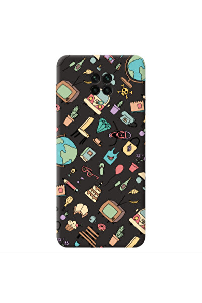 Other Xiaomi Redmi Note 9 Pro Best buds Black Colored Silicone TPU Θήκη