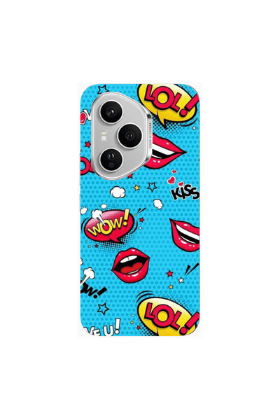 Other Honor Magic 400 Pro Sticker Lol desing Transparent Silicone TPU Θήκη