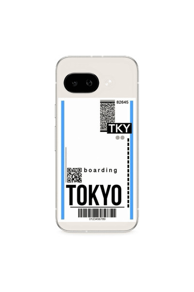 Other Google PIXEL 9A Tokyo Boarding Transparent Silicone TPU Θήκη