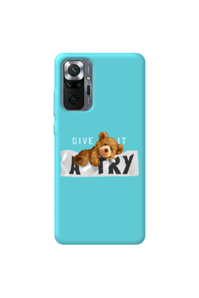 Other Xiaomi Redmi Note 10 Pro 4G Give me Turquoise Colored Silicone TPU Θήκη