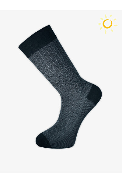 PRO Pınarhisar Combed Cotton Long Summer Cotton Comfortable Men's Socks 12-Pack