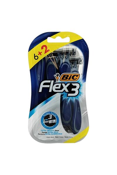 Bic Ξυραφάκι, Bic, Flex3 6, 2 τεμάχια