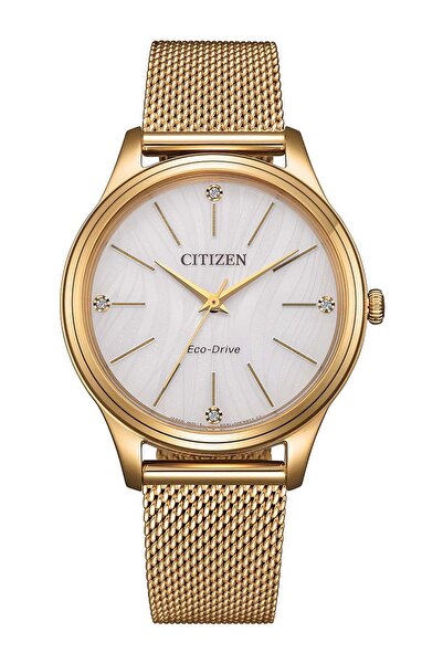 Citizen ساعة كوارتز كاجوال 34 ملم EM1222-87A
