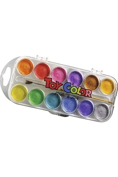 OEM Toy Colour Περλέ Υδατοχρώματα 12 Χρώματα (220.767)