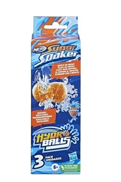 Hasbro Nerf Super Soaker Υδρομπάλες Σετ 3 τεμαχίων (F6392)